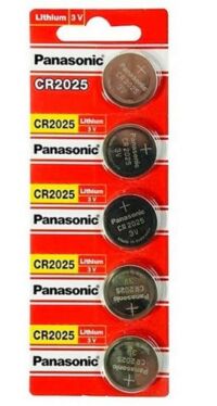 Imagem de Bateria 2025 Panasonic Cartela com 5 unidades